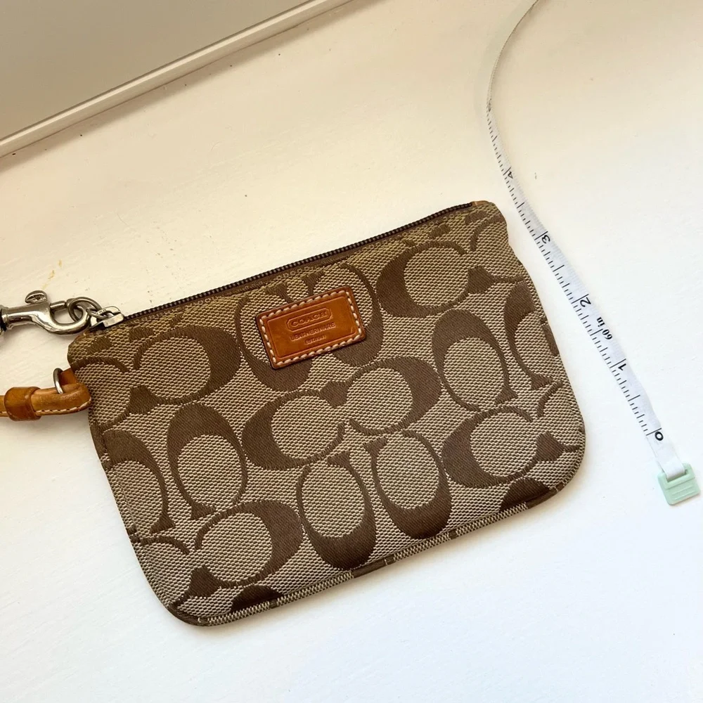 Coach signature monogrammed